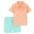 Set 2 piezas remera mangas cortas y short Ballenas
