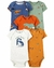 Pack 5 bodies mangas cortas Dinosaurios