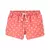 Short flores naranja