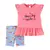 Set 2 piezas remera manga cortas y short Amazing Sister