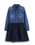 Vestido Jean y Tul