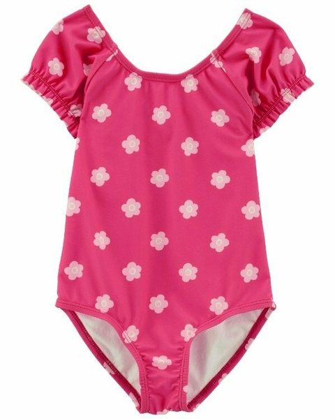 Traje de baño 1 pieza floral