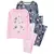 Set 4 piezas pijama algodón Unicornio