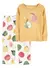 SET 2 PIEZAS PIJAMA MICROPOLAR FRUTAS