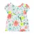 Remera manga corta Floral - comprar online