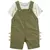 Set 2 Piezas Remera Mangas Cortas Enterito Dinosaurios