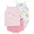 Set 3 piezas body remera y short full sunshine