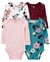 PACK 4 BODIES MANGAS LARGAS FLORALES