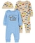 SET 3 PIEZAS PIJAMA Y GORRITO PERRITO
