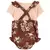 Set 2 piezas body musculosa y remera Floral - comprar online