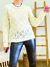 Sweater Araucaria Hueso - comprar online