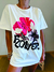 Remera Flowers Blanco - comprar online