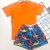 CONJUNTO TACTEL CAMISA - DINOS NEON - loja online