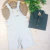 JARDINEIRA EM LINHO NUDE - comprar online