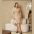 Vestido Midi Tubinho Tricot com Mini Póa - Sofisticação Executiva