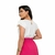 Blusa Plissada Elegante com Manga Curta - Moda Executiva