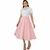 Saia Midi Evasê com Botões - Elegante e Moderna - loja online