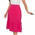 Saia Evasê Mídi com Babado - Elegância e Conforto - comprar online