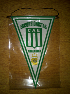 Banderín Triangular Excursionistas 24 Modelos