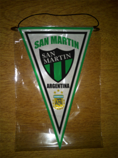 Banderín Triangular San Martin San Juan 20 Modelos - comprar online