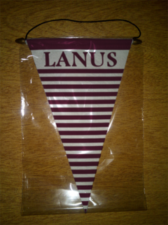 Banderín Triangular Lanus 30 Modelos en internet