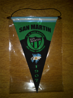 Banderín Triangular San Martin San Juan 20 Modelos