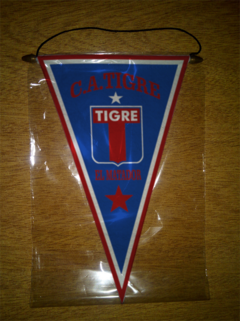 Banderín Triangular Tigre 24 Modelos - comprar online