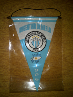 Banderín Triangular Argentino De Merlo 10 Modelos en internet