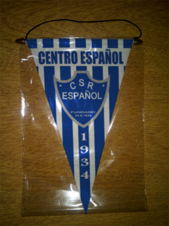 Banderín Triangular Centro Español 12 Modelos en internet