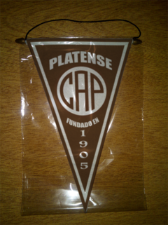 Imagen de Banderín Triangular Platense 25 Modelos