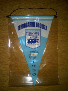 Banderin Triangular Ferrocarril Urquiza 20 Modelos en internet
