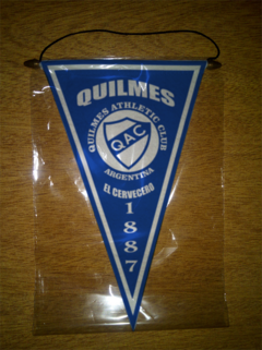 Banderín Triangular Quilmes 30 Modelos en internet