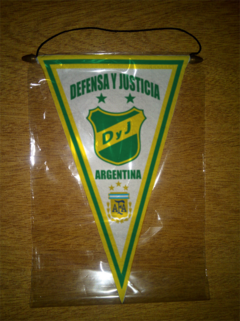 Banderin Triangular Defensa Y Justicia 30 Modelos en internet