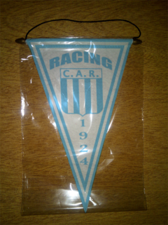 Banderín Triangular Racing De Cordoba 24 Modelos en internet