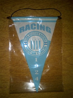Imagen de Banderín Triangular Racing De Cordoba 24 Modelos