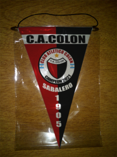 Imagen de Banderín Triangular Colon 24 Modelos
