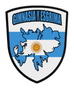 Parche Termoadhesivo 7,5cm de Gimnasia Y Esgrima Concepcion Del Uruguay +40 modelos