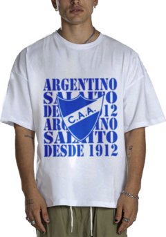Remera Algodon Urbana De Adulto De Argentino De Rosario 5 Modelos