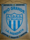 Banderín Grande Asociacion De Tiro Y Deportes Río Grande (La Mendieta) - comprar online