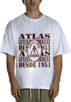 Remera Algodon Urbana De Adulto De Atlas 6 Modelos - LM MERCHANDISING