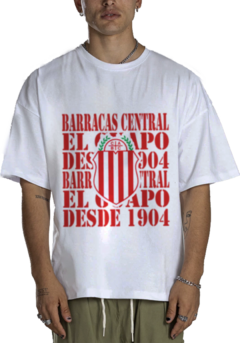 Remera Algodon Urbana De Adulto De Barracas Central 11 Modelos