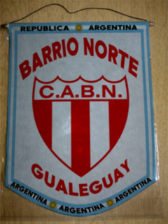 Banderín Grande Barrio Norte De Gualeguay - comprar online