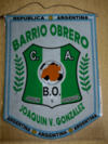 Banderín Grande Barrio Obrero Joaquin V Gonzalez - comprar online