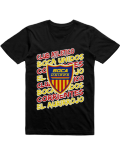 Remera De Algodon Urbana Infantil De Boca Unidos 1 Modelos