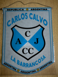 Banderín Grande Carlos Calvo La Barrancosa - comprar online