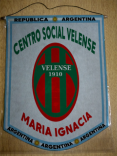 Banderín Grande Centro Social Velense (María Ignacia) - comprar online