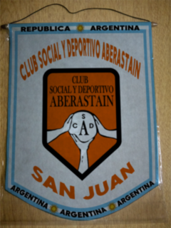 Banderín Grande Club Aberastain San Juan - comprar online
