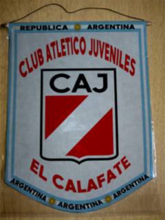 Banderín Grande Club Atletico Juveniles Calafate - comprar online