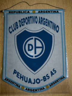 Banderín Grande Club Deportivo Argentino Pehuajo - comprar online