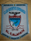 Banderín Grande Club Deportivo Esperanza Calafate - comprar online